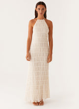 Aullie - Vestido Maxi con Detalles de Encaje