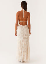 Aullie - Vestido Maxi con Detalles de Encaje