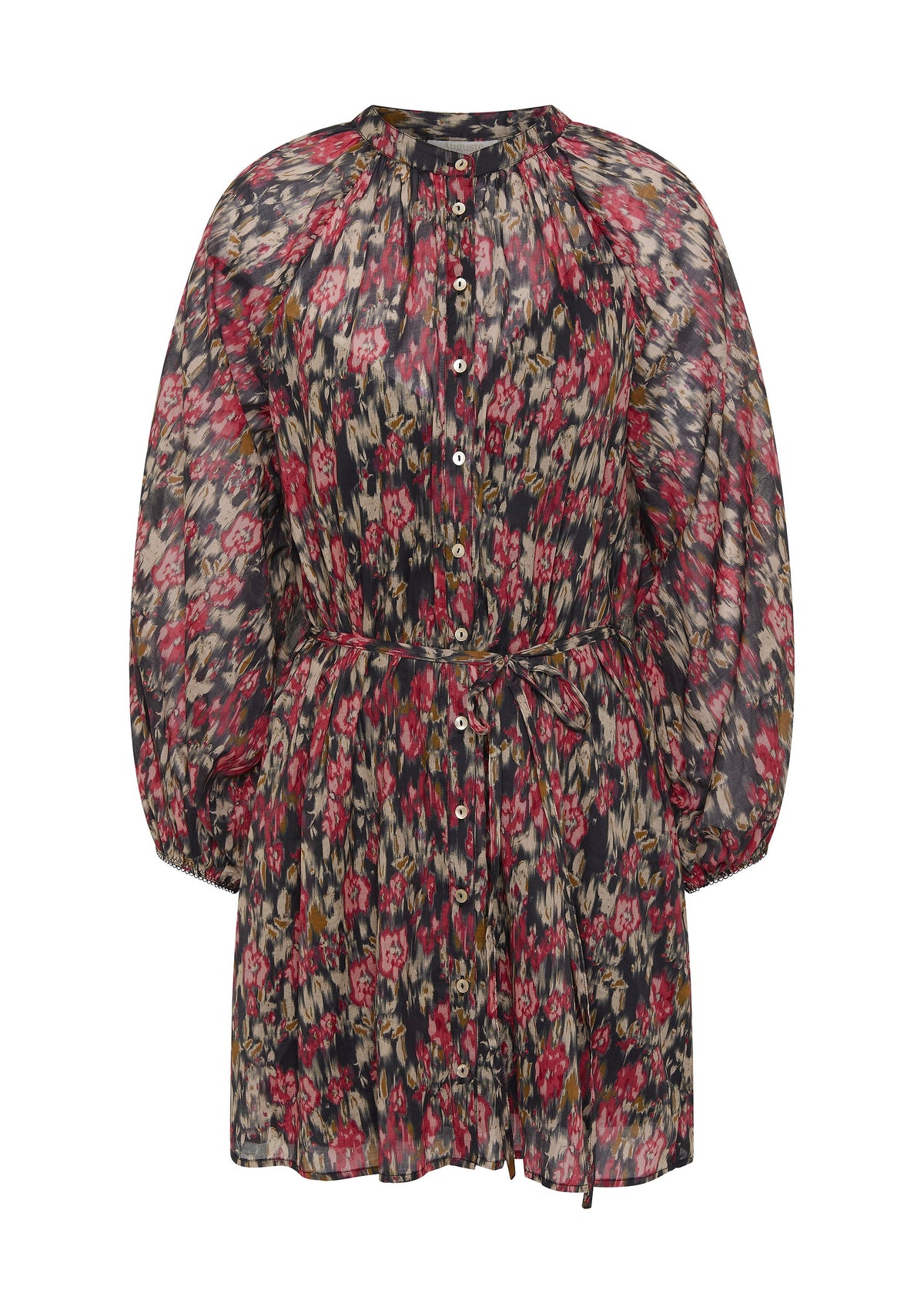 Hayley - Vestido Camisero con Estampado Dalida