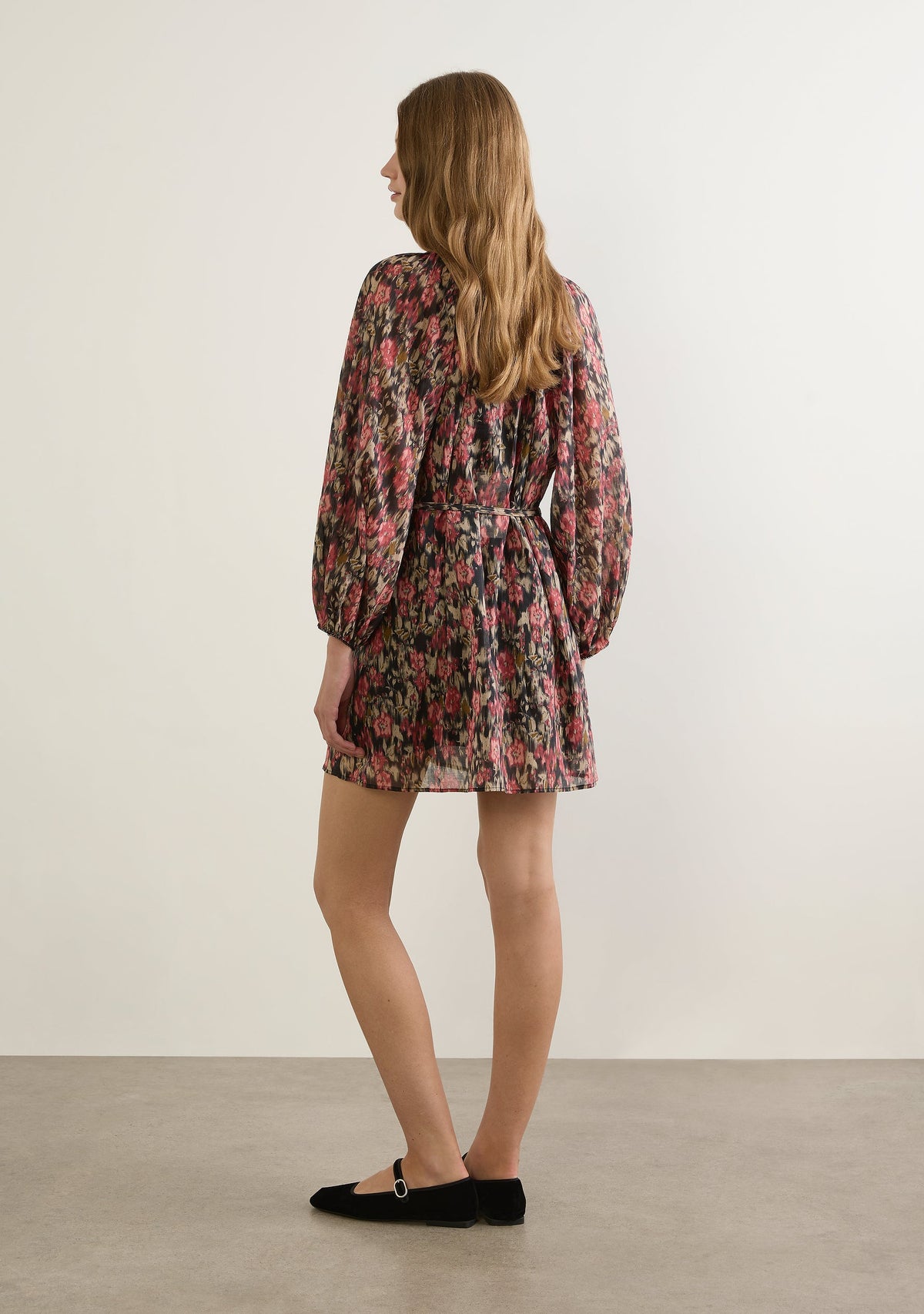 Hayley - Vestido Camisero con Estampado Dalida