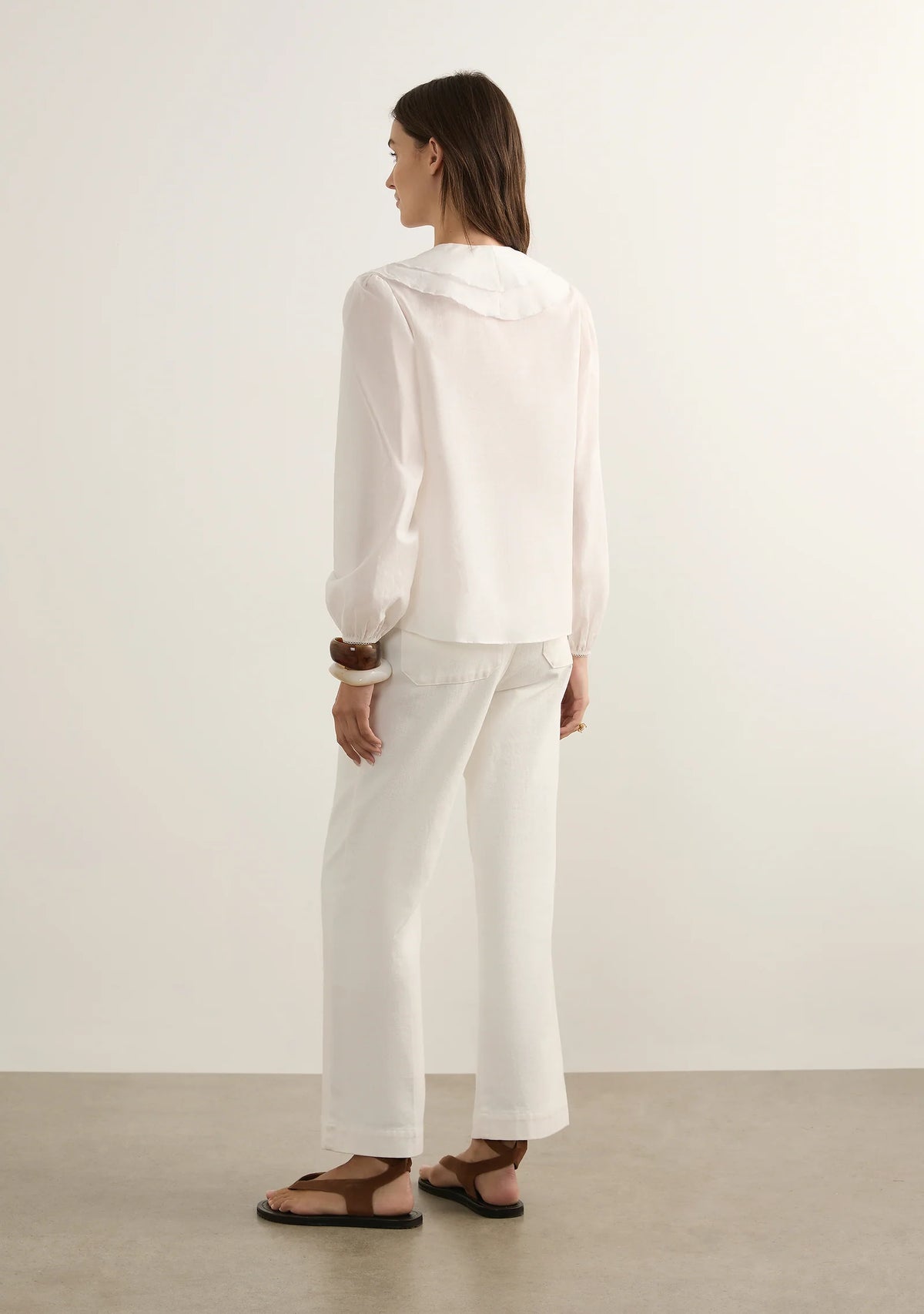 Celina - Blusa Volantes en Cascada