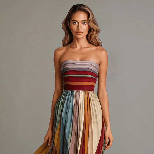 Emma - Vestido Largo Multicolor