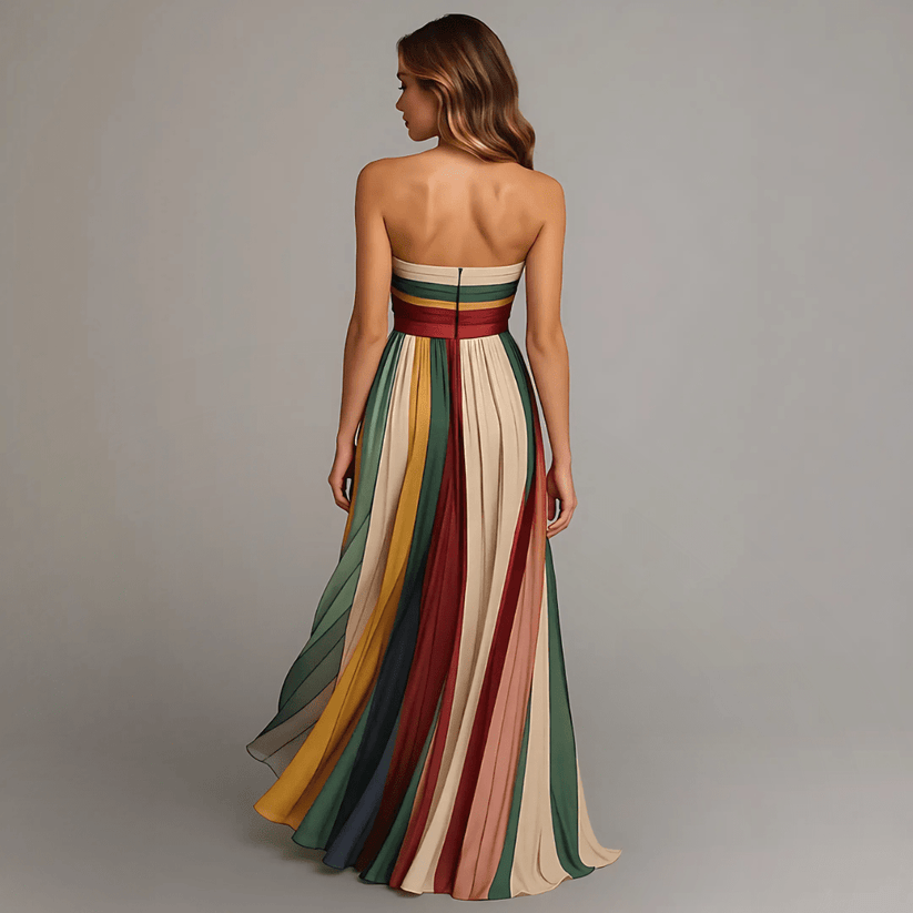 Emma - Vestido Largo Multicolor