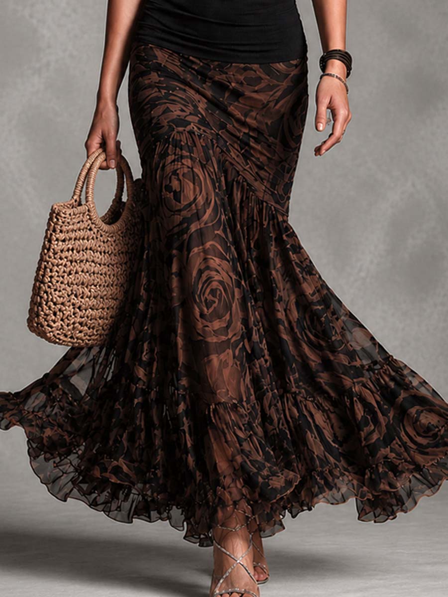 Gala - Conjunto con Falda Sirena