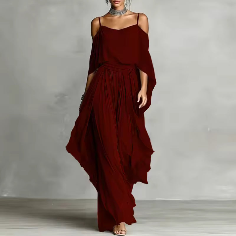 Isabel - Vestido Largo de Gasa
