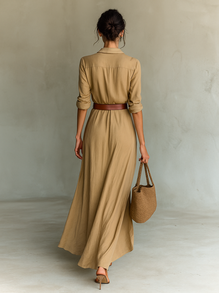 Mara - Vestido con Cinturón