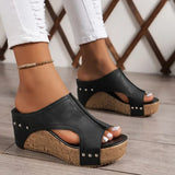Melissa - Sandalias de Cuña con Estilo Mediterráneo