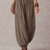 Naia - Mono Boho de Encaje con Pernera Ancha