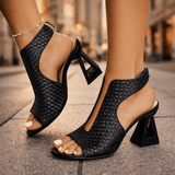 Victoria - Sandalias Trenzadas de Elegancia Francesa