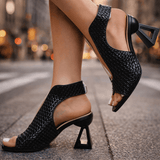 Victoria - Sandalias Trenzadas de Elegancia Francesa