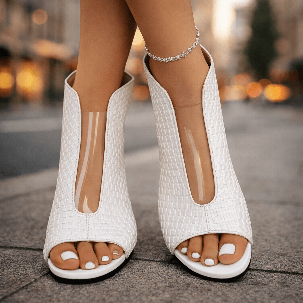 Victoria - Sandalias Trenzadas de Elegancia Francesa