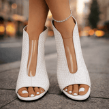 Victoria - Sandalias Trenzadas de Elegancia Francesa